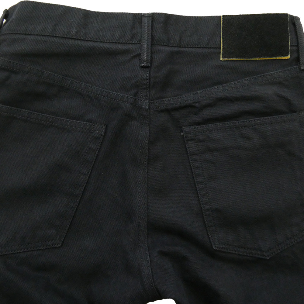 VISVIM ビズビム 24SS 012410500500 SOCIAL SCULPTURE 19 CMYK BLK OW ブラック デニム パンツ ブラック系 W32×L30【中古】
