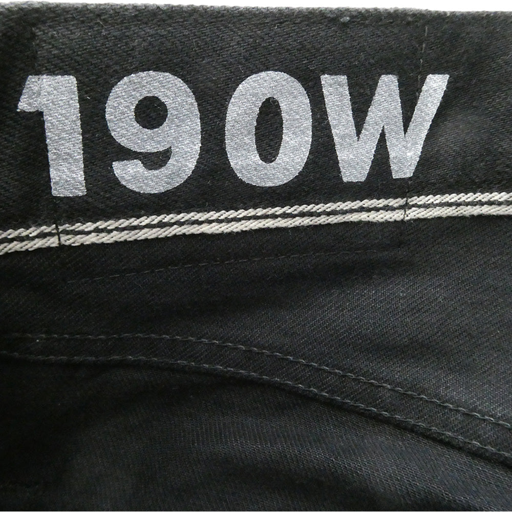 VISVIM ビズビム 24SS 012410500500 SOCIAL SCULPTURE 19 CMYK BLK OW ブラック デニム パンツ ブラック系 W32×L30【中古】