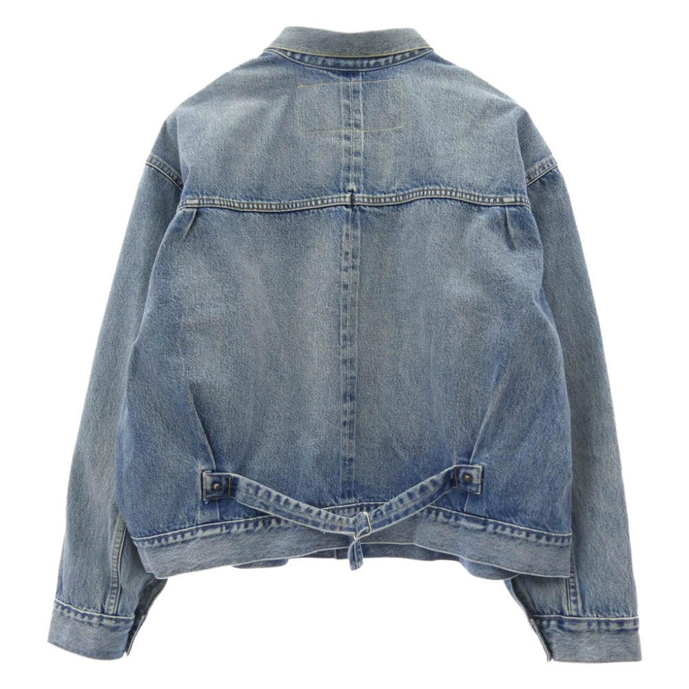 Levi's リーバイス 22SS PC9-A2265-0000 BEAMS別注 SUPER WIDE TRUCKER スーパーワイド デニム トラッカー ジャケット ブルー系 L【中古】
