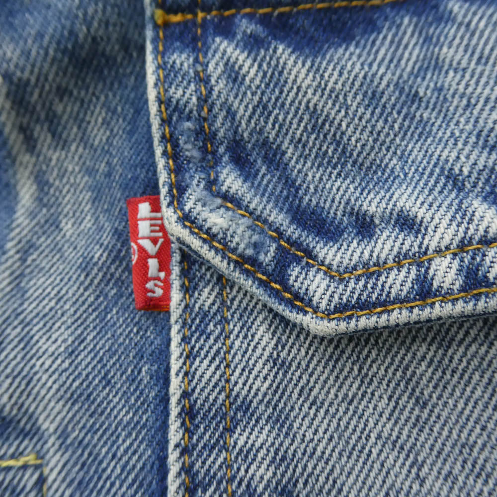 Levi's リーバイス 22SS PC9-A2265-0000 BEAMS別注 SUPER WIDE TRUCKER スーパーワイド デニム トラッカー ジャケット ブルー系 L【中古】