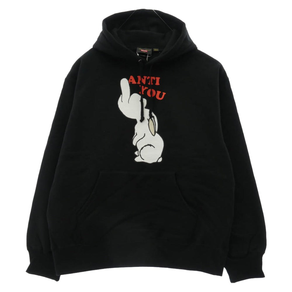 Supreme シュプリーム 23SS × Undercover Anti You Hooded Sweatshirt Black アンダーカバー アンティ ユー フーディー スウェットシャツ ブラック系 L【新古品】【未使用】【中古】