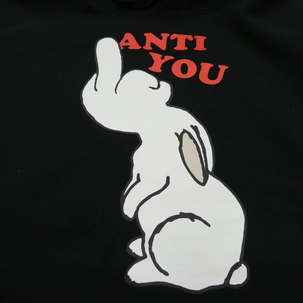 Supreme シュプリーム 23SS × Undercover Anti You Hooded Sweatshirt Black アンダーカバー アンティ ユー フーディー スウェットシャツ ブラック系 L【新古品】【未使用】【中古】