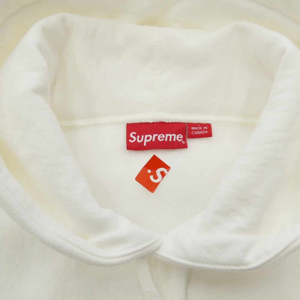 Supreme シュプリーム 23AW Box Logo Hooded Sweatshirt White ボックスロゴ フーデッド スウェットシャツ パーカー ホワイト系 XL【新古品】【未使用】【中古】