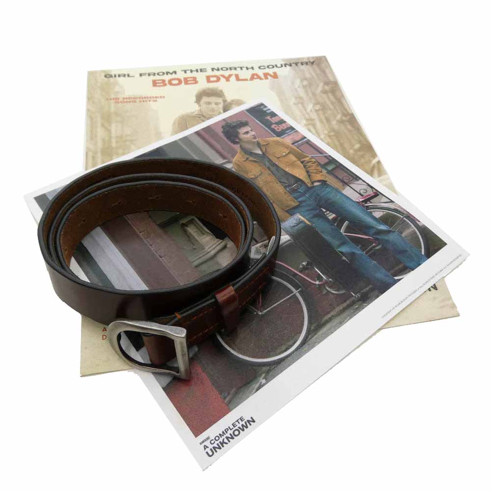 Levi's リーバイス LVC 50155-00 98年 1955モデル 501XX A COMPLETE UNKNOWN Bob Dylan ボブディラン JEANS NEW FRIEND レザーベルト フォト 楽譜付属 デニム パンツ インディゴブルー系 W34【新古品】【未使用】【中古】