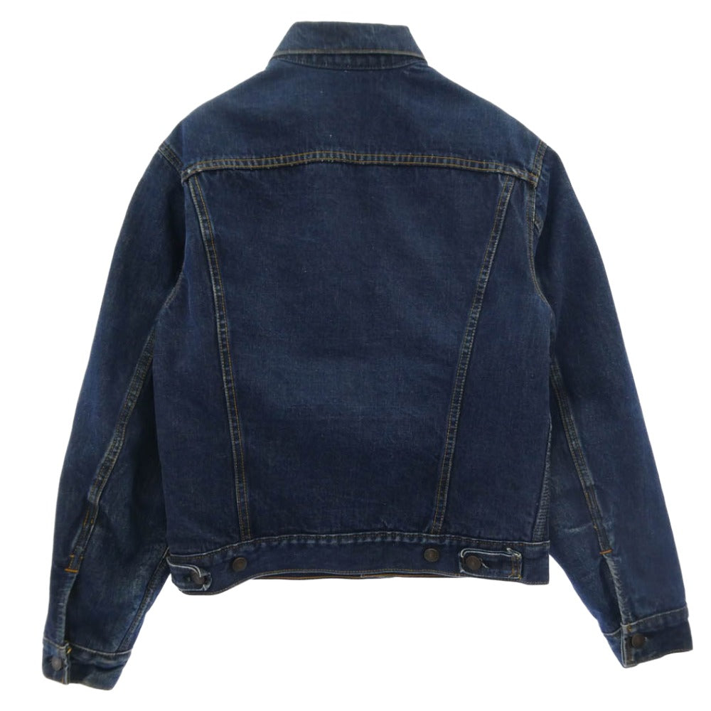 Levi's リーバイス 70s 70505-0317 4th BIG E ブランケット付き ケアタグ デニム ジャケット インディゴブルー系 サイズ表記無し【中古】