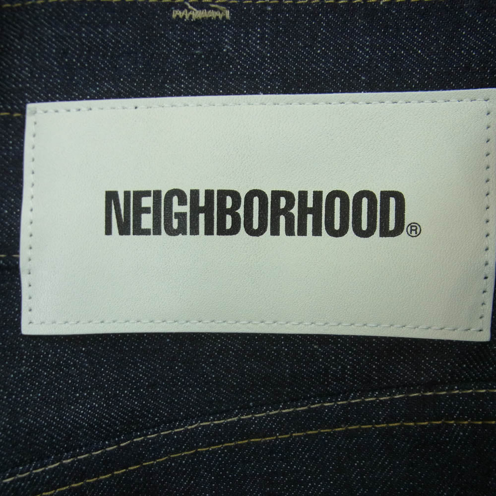 NEIGHBORHOOD ネイバーフッド 25AW 252XBNH-PTM03 RIGID DENIM DP MID PANTS リジット デニム パンツ インディゴブルー系 M【中古】