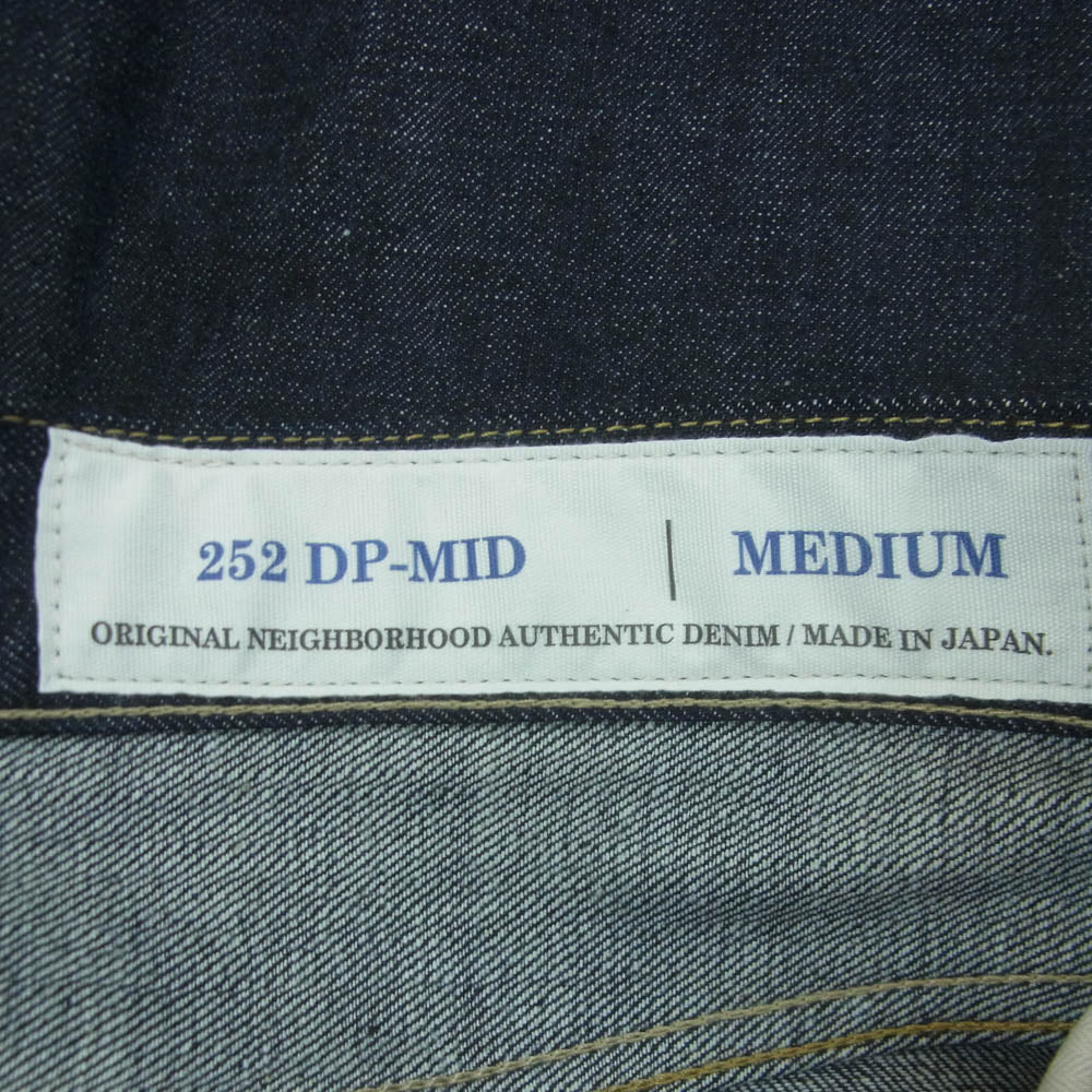 NEIGHBORHOOD ネイバーフッド 25AW 252XBNH-PTM03 RIGID DENIM DP MID PANTS リジット デニム パンツ インディゴブルー系 M【中古】
