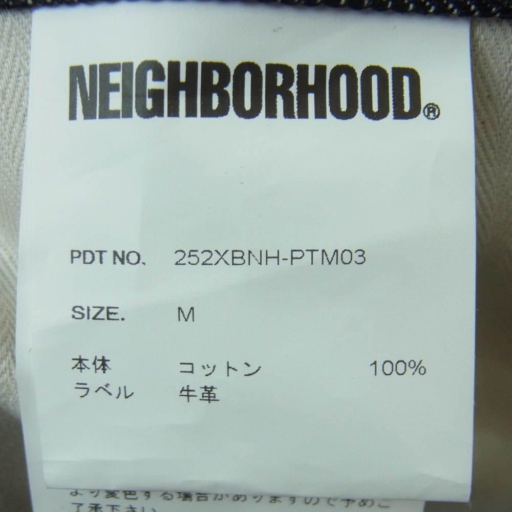 NEIGHBORHOOD ネイバーフッド 25AW 252XBNH-PTM03 RIGID DENIM DP MID PANTS リジット デニム パンツ インディゴブルー系 M【中古】
