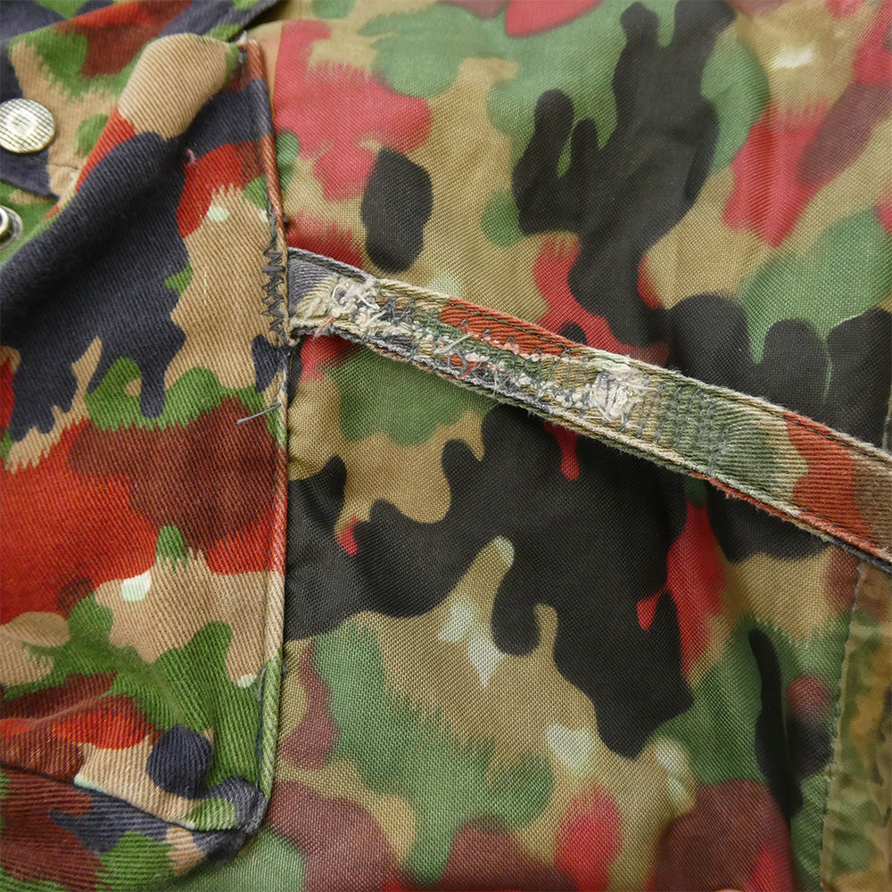 スイス軍 M-70 ミリタリー アルペンカモ オーバーオール マルチカラー系【中古】
