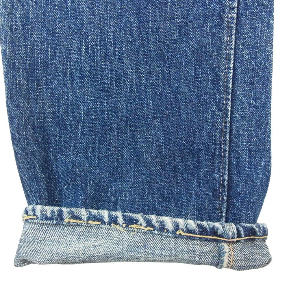 ダブルワークス LOT 660 ボタンフライ セルビッチ デニム パンツ インディゴブルー系 サイズ表記無【中古】