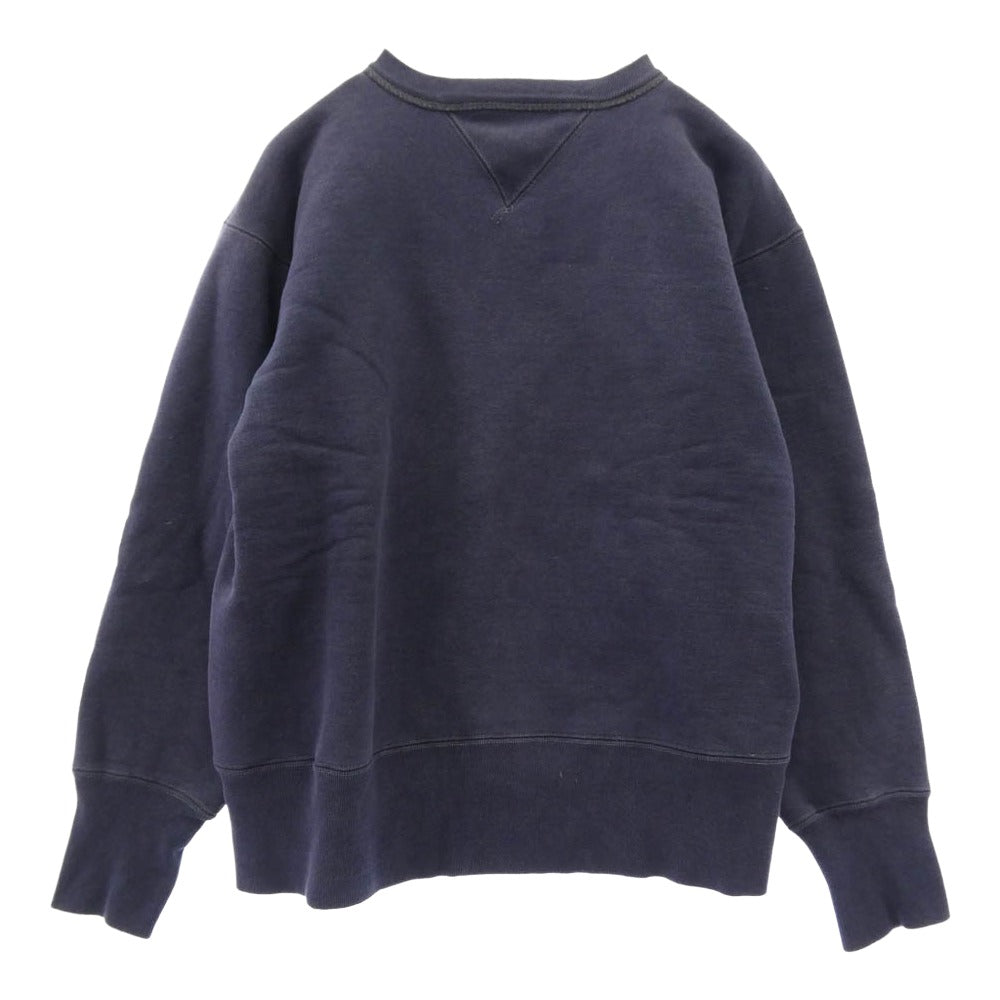 The REAL McCOY'S ザリアルマッコイズ McCOY Sportswear マッコイ スポーツウェア 両V スウェット パープル系 36【中古】