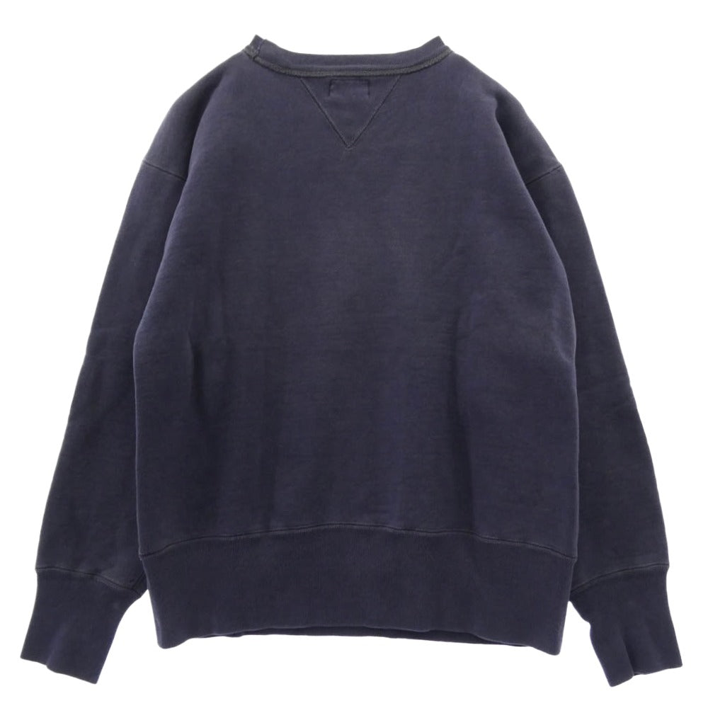 The REAL McCOY'S ザリアルマッコイズ McCOY Sportswear マッコイ スポーツウェア 両V スウェット パープル系 36【中古】