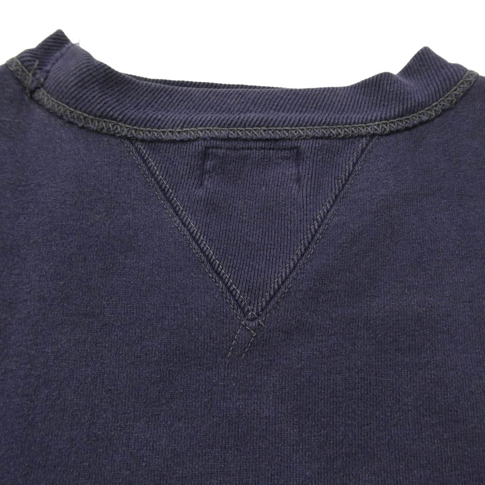 The REAL McCOY'S ザリアルマッコイズ McCOY Sportswear マッコイ スポーツウェア 両V スウェット パープル系 36【中古】