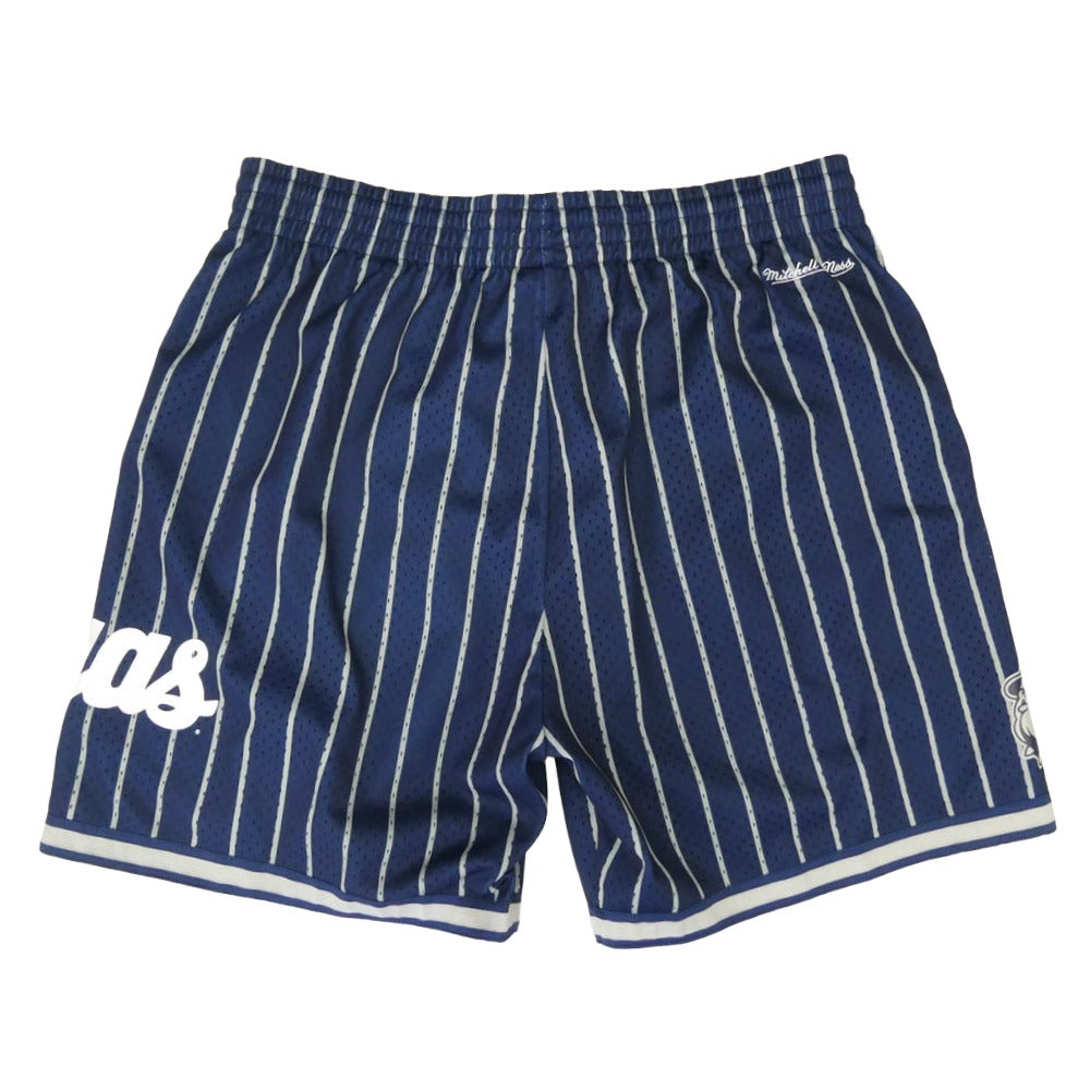 MITCHEL&NESS ミッチェル＆ネス CITY COLLECTION MESH SHORTS GEORGETOWN UNIVERSITY シティ コレクション メッシュ ショーツ ハーフパンツ ジョージタウン大学 ネイビー系 XL【中古】