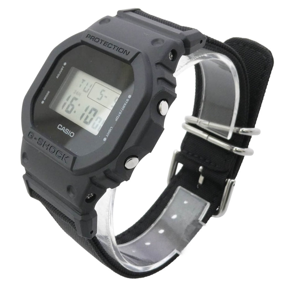 CASIO G-SHOCK カシオ ジーショック DW-5600BCE-1JF 5600 SERIES Utility black デジタル ウォッチ 腕時計 ブラック系【中古】