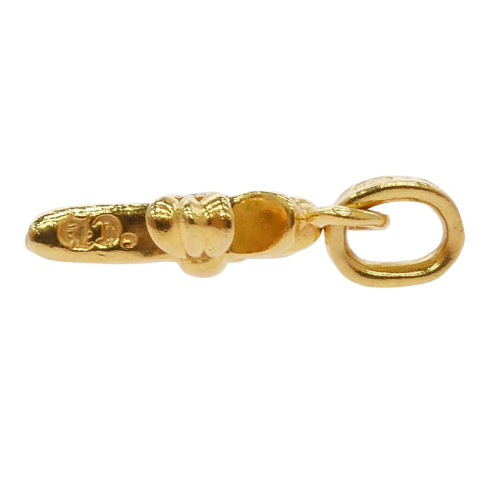 CHROME HEARTS クロムハーツ（原本無） 22K CRS BBYFAT P DMND ベイビーファット PAVEダイヤ チャーム ペンダント トップ ゴールド系【中古】