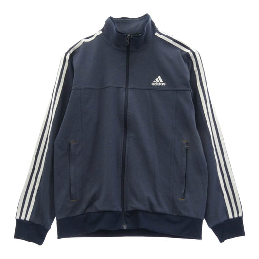adidas アディダス IK7363 24/7 AEROREADY レギュラーフィット デニム トラックジャケット ネイビー系 XL【中古】