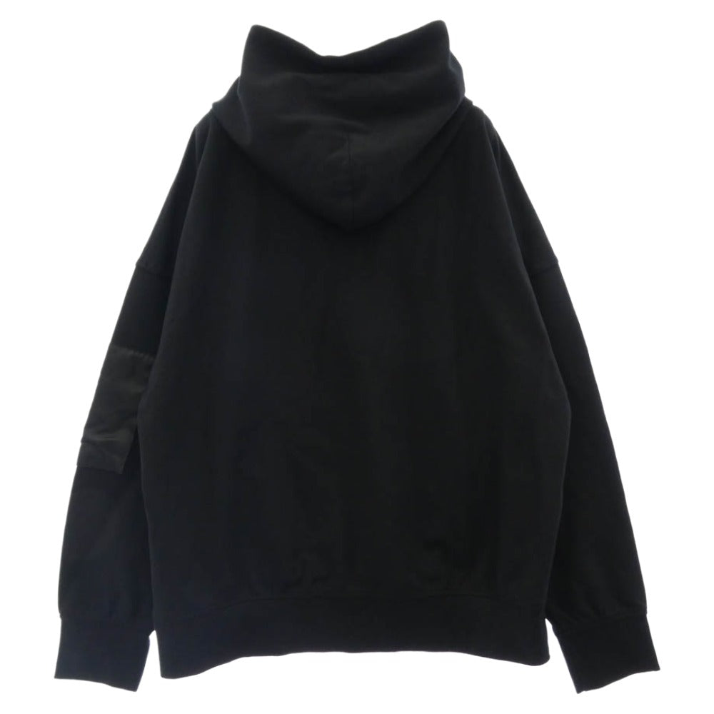 リサウンド クロージング RC25-C-005 MILITARY POCKET LOOSE HOODIE ミリタリーポケット プルオーバーパーカー ブラック系 2【中古】
