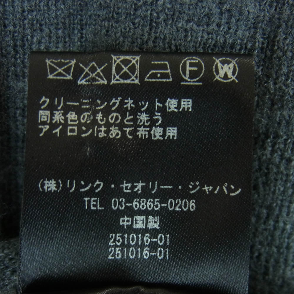 theory セオリー 02-8103002-020-904 ウール クルーネック ニット セーター 中国製 グレー系 M【中古】