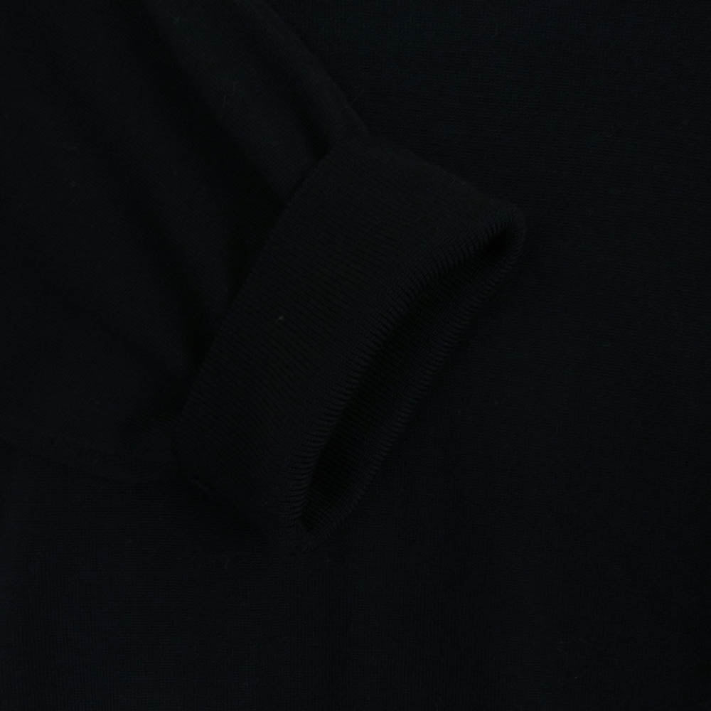 theory セオリー 21AW RSL-FA21-01 ウール クルーネック ニット セーター 中国製 ダークネイビー系 L【中古】