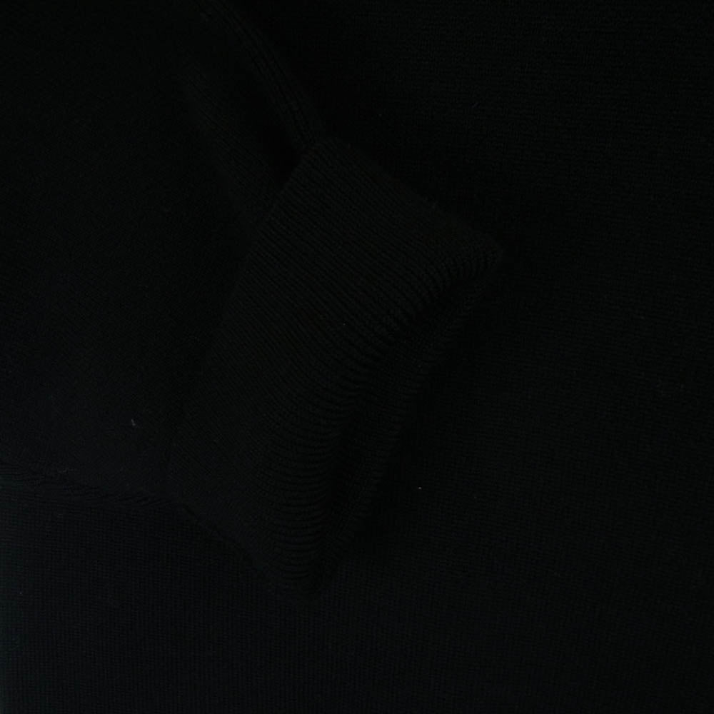 theory セオリー 21AW WW 21FA-01 ラグランスリーブ ウール クルーネック ニット セーター ブラック系 M【中古】