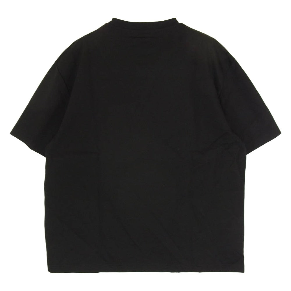 TATRAS タトラス MTLA24S8008-M VENTO 素材切替 ポケット Tシャツ 半袖カットソー ブラック系 2【中古】