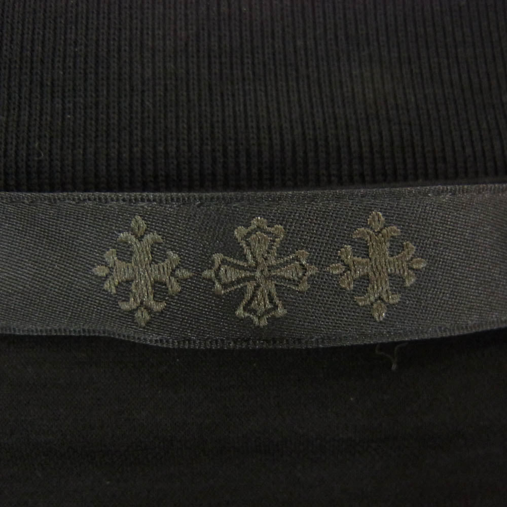 TATRAS タトラス MTLA24S8008-M VENTO 素材切替 ポケット Tシャツ 半袖カットソー ブラック系 2【中古】