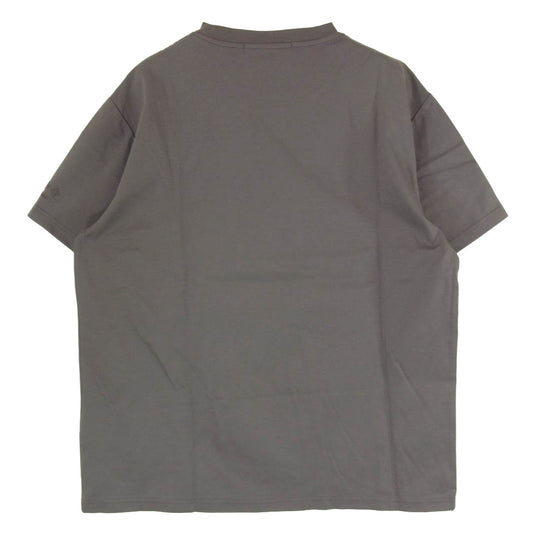TATRAS タトラス MTKE25S8038-M WANDO ネックロゴプリント Tシャツ 半袖カットソー チャコール グレー系 3【中古】