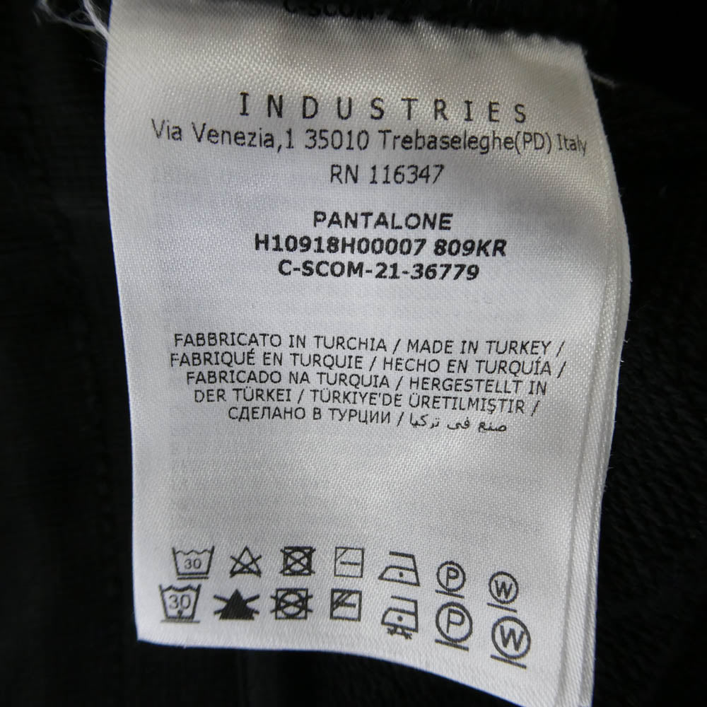 MONCLER モンクレール H10918H00007 809KR モンクレールジャパンタグ PANTALONE ワッペン付 ナイロンポケット スウェット ジョガー パンツ ブラック系 S【中古】