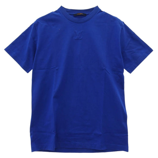 LOUIS VUITTON ルイ・ヴィトン 22AW RM222Q DT3 HNY55W インサイドアウト エンボス LVロゴ Tシャツ 半袖カットソー ブルー ブルー系 M【中古】
