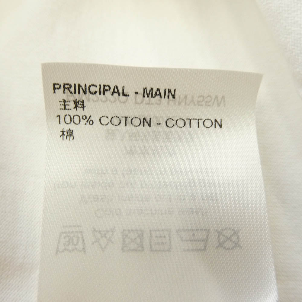 LOUIS VUITTON ルイ・ヴィトン 22AW RM222Q DT3 HNY55W インサイドアウト エンボス LVロゴ Tシャツ 半袖カットソー ホワイト ホワイト系 M【中古】