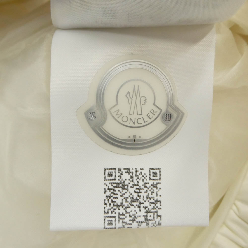 MONCLER モンクレール F10911A1140 C0453 モンクレールジャパンタグ TIMOTHE GILET ワッペン フーデッド ダウンベスト ホワイト系 3【中古】