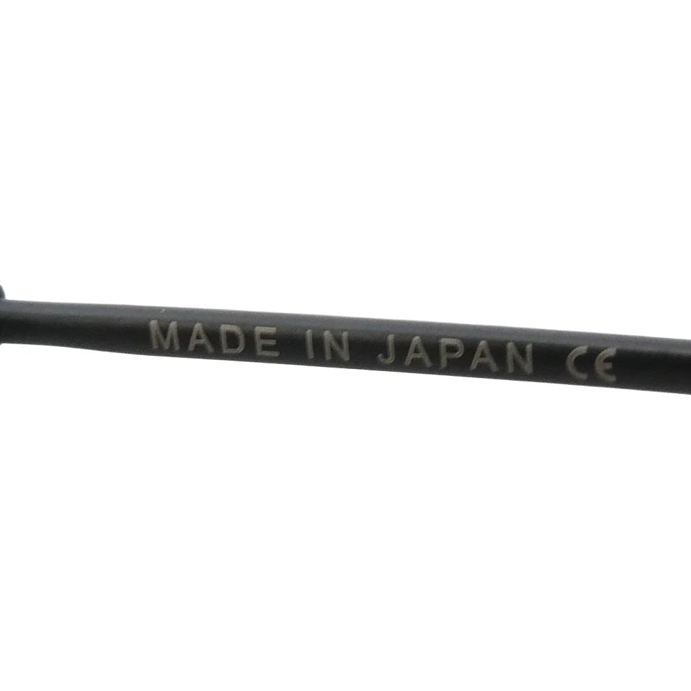 アコニ Kepler 度入り ケプラー ウェリントン 眼鏡 メガネ アイウェア フレーム：ブラック系 49□20-142【美品】【中古】