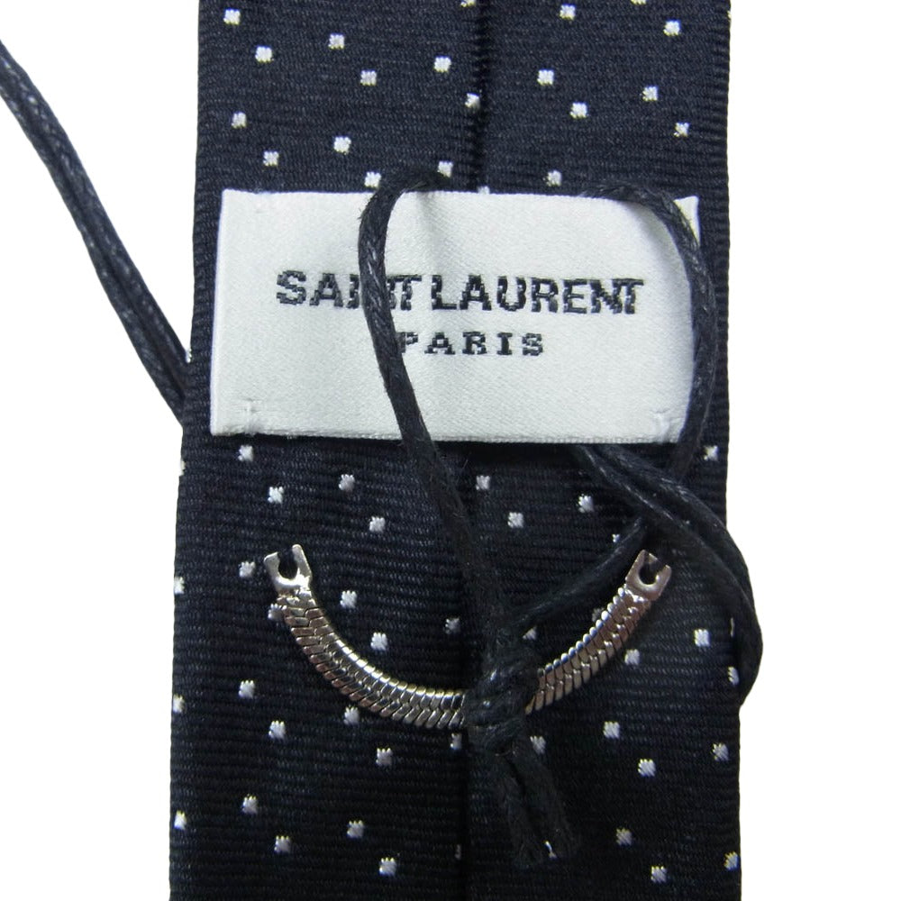 SAINT LAURENT サンローラン 643955 4Y002 マイクロドット シルク
