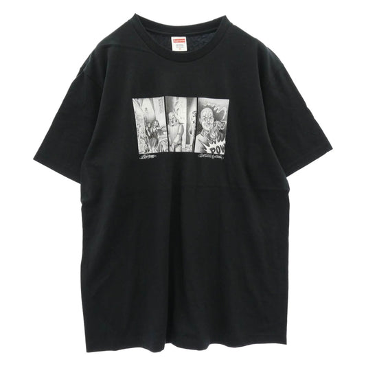 Supreme シュプリーム 24AW Mister Cartoon Pow Tee ミスター カートゥーン パウ 半袖 Tシャツ M チャコール系 M【美品】【中古】