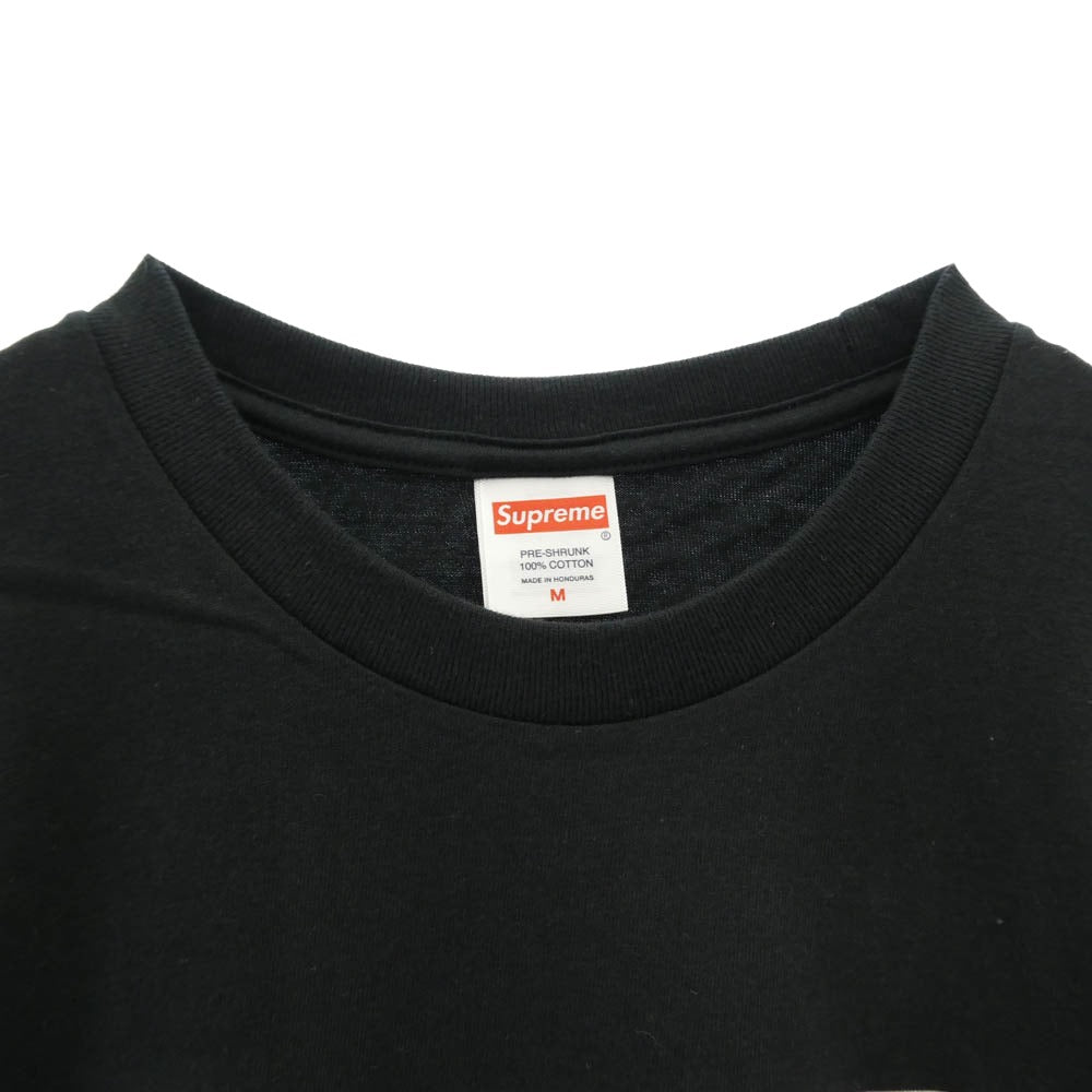 Supreme シュプリーム 24AW Mister Cartoon Pow Tee ミスター カートゥーン パウ 半袖 Tシャツ M チャコール系 M【美品】【中古】