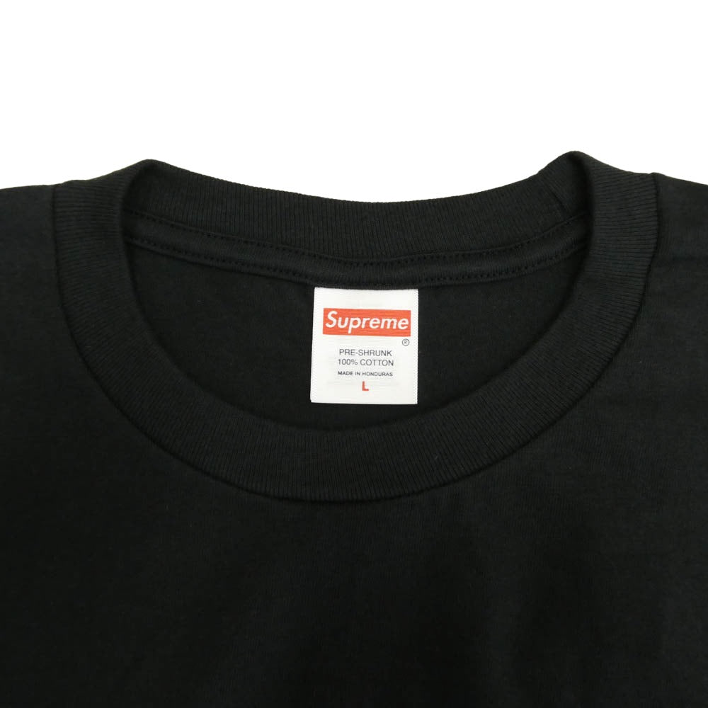 Supreme シュプリーム 25SS Piss Tee ピス 半袖 Tシャツ L ブラック系 L【極上美品】【中古】