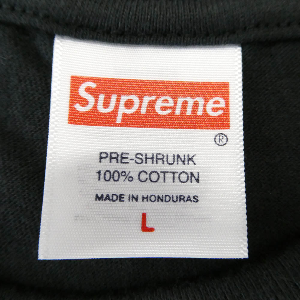 Supreme シュプリーム 25SS Piss Tee ピス 半袖 Tシャツ L ブラック系 L【極上美品】【中古】