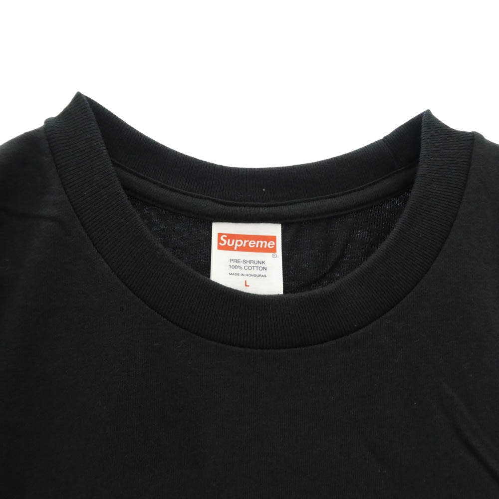 Supreme シュプリーム 24AW Mister Cartoon Pow Tee ミスター カートゥーン パウ 半袖 Tシャツ L チャコール系 L【美品】【中古】