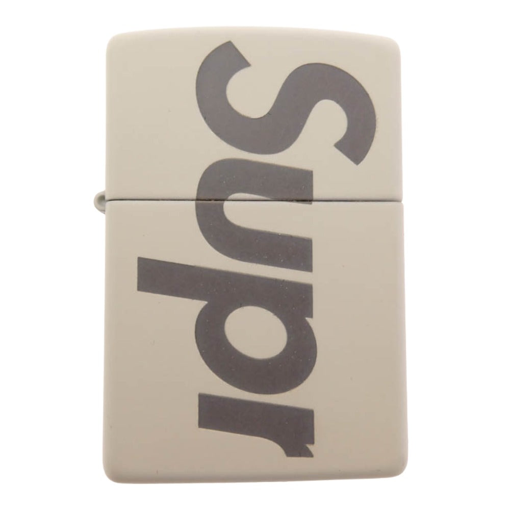 Supreme シュプリーム 20SS x Zippo ジッポ Glow in the Dark グロー イン ザ ダーク 蓄光 ライター アイボリー系【極上美品】【中古】