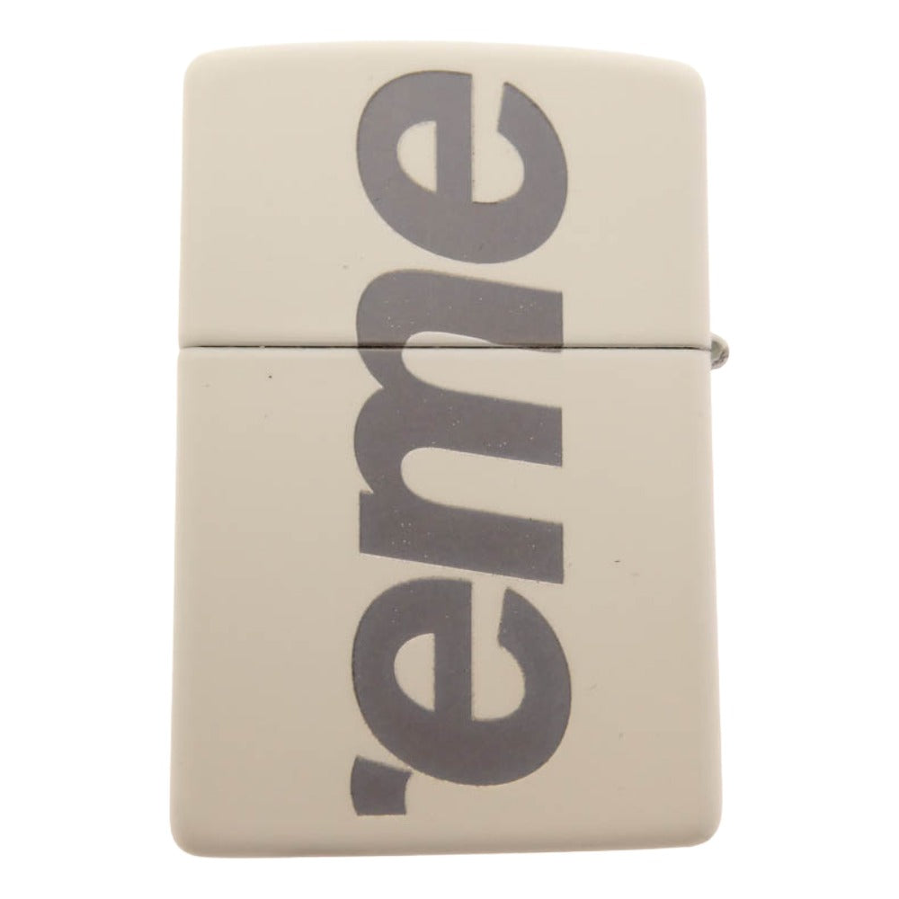 Supreme シュプリーム 20SS x Zippo ジッポ Glow in the Dark グロー イン ザ ダーク 蓄光 ライター アイボリー系【極上美品】【中古】