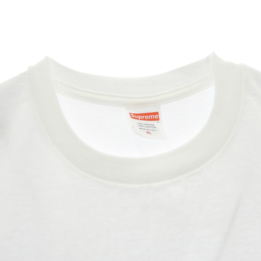 Supreme シュプリーム 23AW Box Logo Tee カモフラ 迷彩 ボックスロゴ 半袖 Tシャツ ホワイト系 XL【美品】【中古】