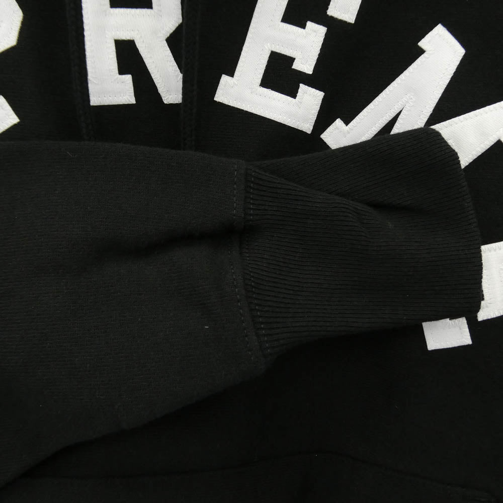 Supreme シュプリーム Champion チャンピオン 25SS x Champion チャンピオン Hooded Sweatshirt フーデッド スウェットシャツ フーディー パーカー ブラック系 M【極上美品】【中古】