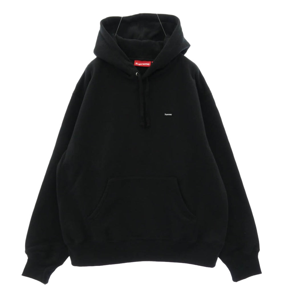 Supreme シュプリーム 25SS Small Box Hooded Sweatshirt スモール ボックス フーデッド スウェットシャツ フーディー パーカー ブラック ブラック系 S【極上美品】【中古】