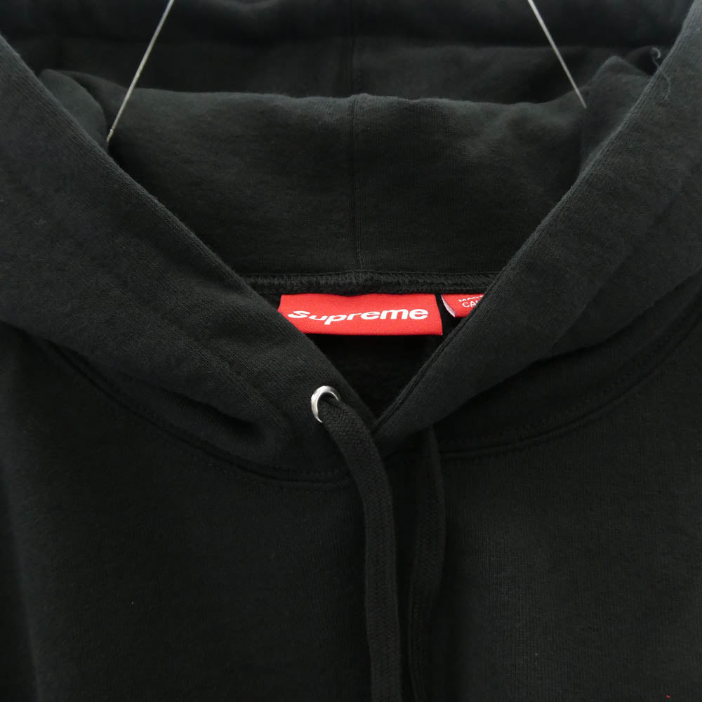 Supreme シュプリーム 25SS Small Box Hooded Sweatshirt スモール ボックス フーデッド スウェットシャツ フーディー パーカー ブラック ブラック系 S【極上美品】【中古】