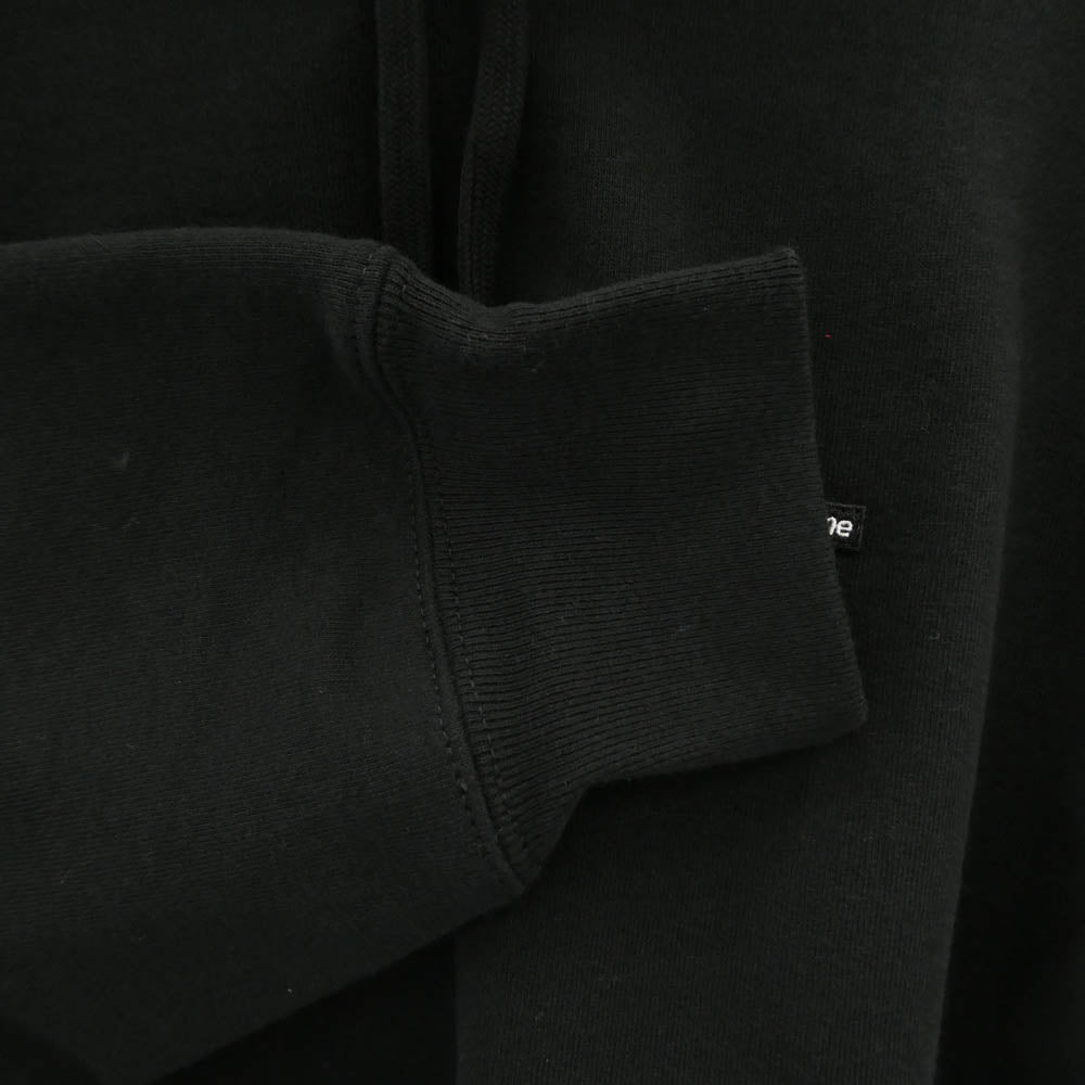 Supreme シュプリーム 25SS Small Box Hooded Sweatshirt スモール ボックス フーデッド スウェットシャツ フーディー パーカー ブラック ブラック系 S【極上美品】【中古】