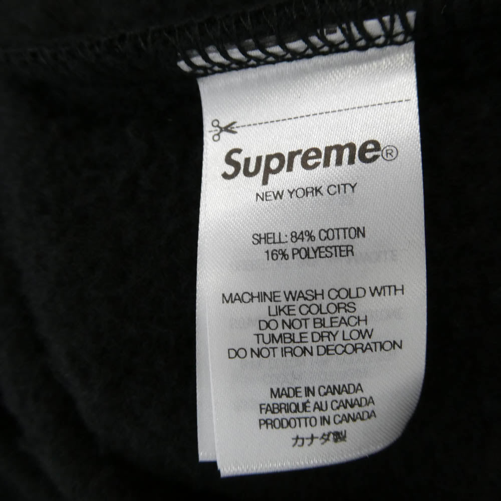Supreme シュプリーム 25SS Small Box Hooded Sweatshirt スモール ボックス フーデッド スウェットシャツ フーディー パーカー ブラック ブラック系 S【極上美品】【中古】
