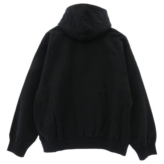Supreme シュプリーム 25SS Reverse Hooded Sweatshirt リバース フーデッド スウェットシャツ フーディー パーカー ブラック系 XL【極上美品】【中古】