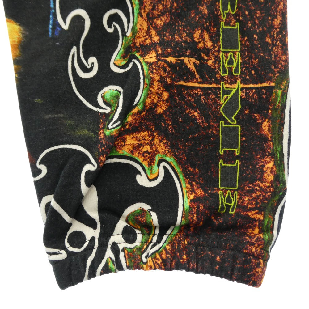 Supreme シュプリーム 22SS East Broadway Sweatpant イースト ブロードウェイ スウェットパンツ チャコール系 マルチカラー系 S【美品】【中古】