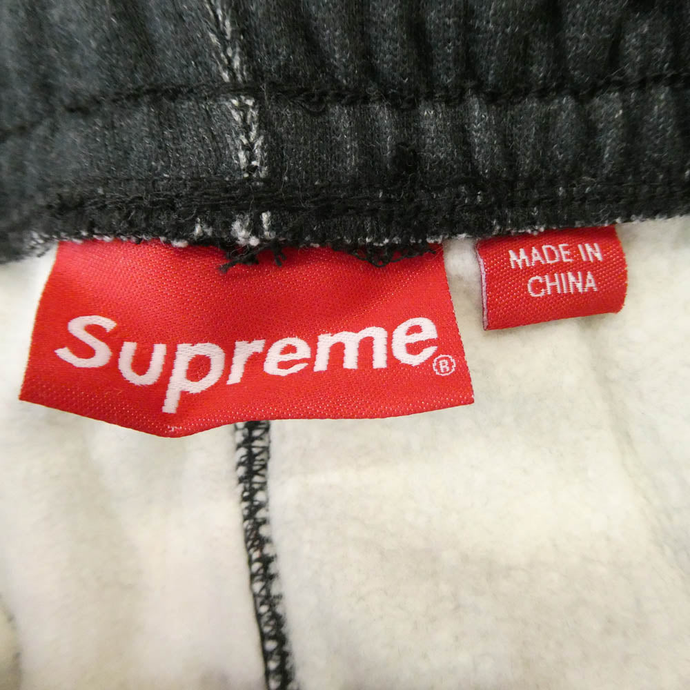 Supreme シュプリーム 22SS East Broadway Sweatpant イースト ブロードウェイ スウェットパンツ チャコール系 マルチカラー系 S【美品】【中古】